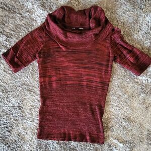 Maurices Short Sleeve Sweater Size M